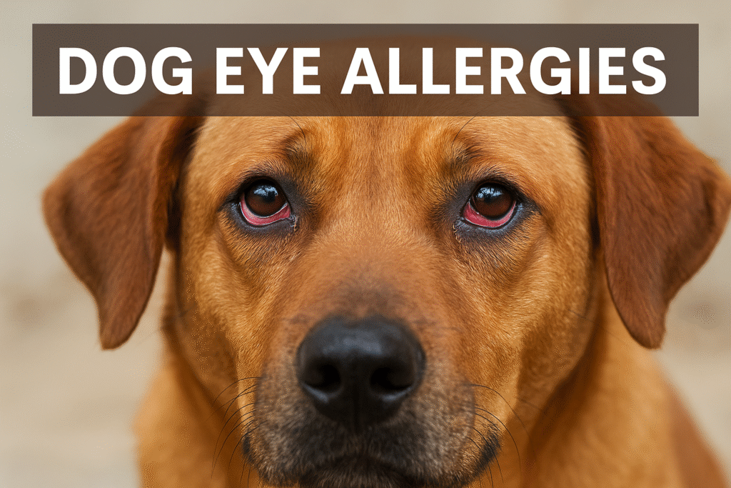 Dog Eye Allergies: Causes, Symptoms & Treatment