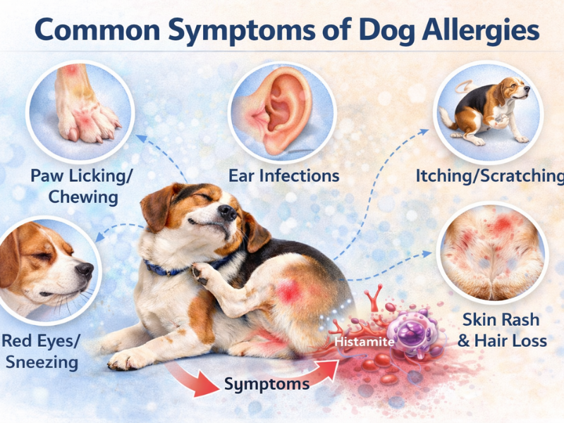 Dog Allergies Explained: Causes, Symptoms & Relief