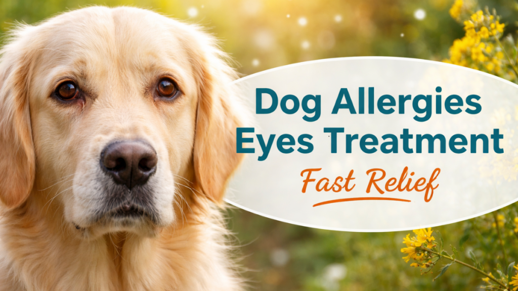 Dog Allergies Eyes Treatment: Fast Itchy Eye Relief