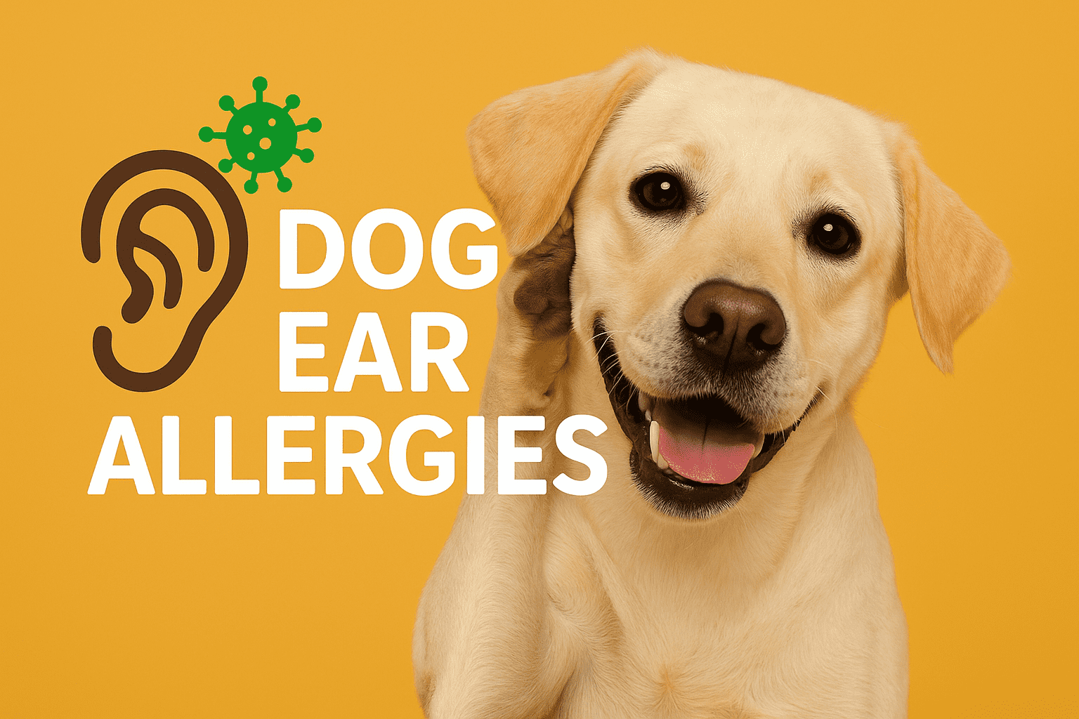 Image showcasing Dog Ear Allergies 2026: 5 Signs & Quick Relief Tips - AllerDogs | Dog ...